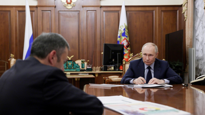 Путин провёл встречу с Хинштейном