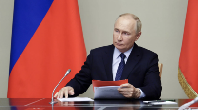 Путин проводит совещание о ходе расследования теракта в Старобельске