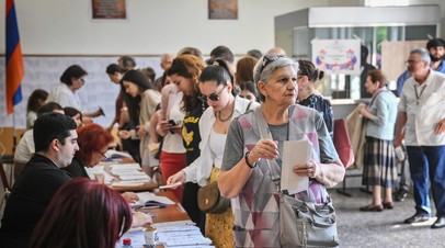Итоговая явка на парламентских выборах в Армении составила 5