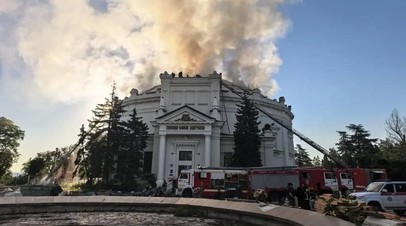 Атака на панораму «Оборона Севастополя», жилые дом