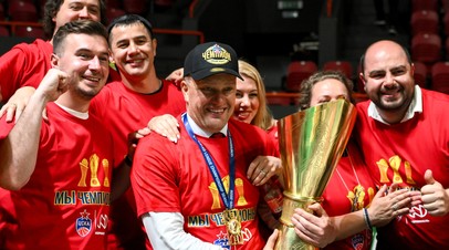 ЦСКА впервые за семь лет выиграл регулярный чемпио