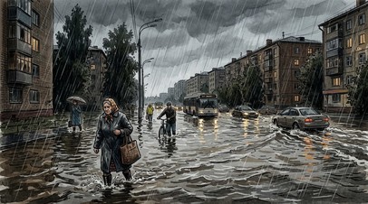 Люберцы затопило после сильного ливня