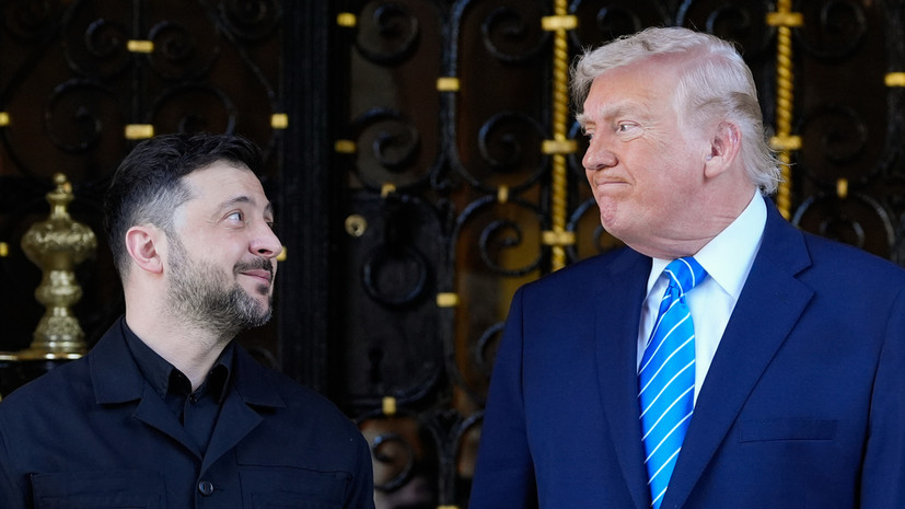 Axios: Трамп провёл телефонный разговор с Зеленским