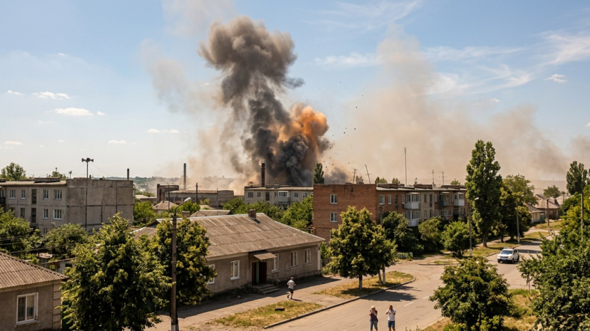 Взрыв произошёл в Изюме Харьковской области на фоне воздушной тревоги