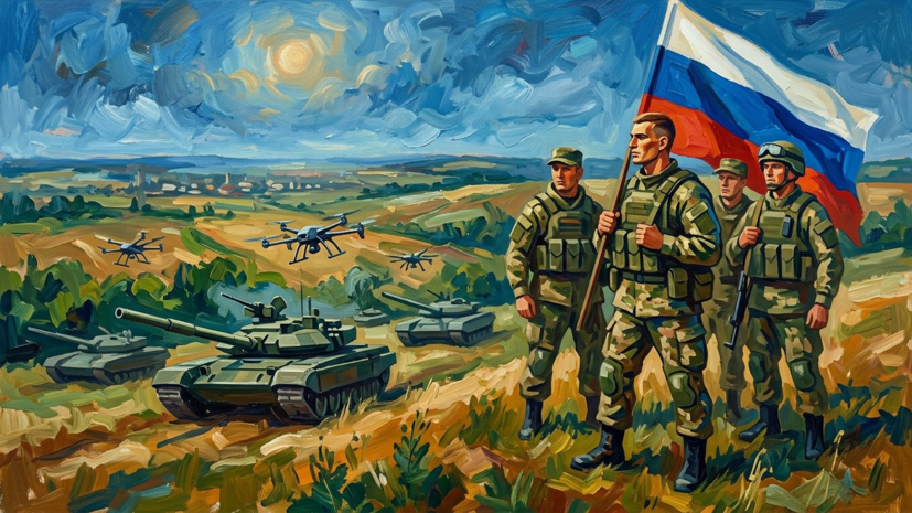 ВС России поразили склад ГСМ украинских боевиков «Вишневое»