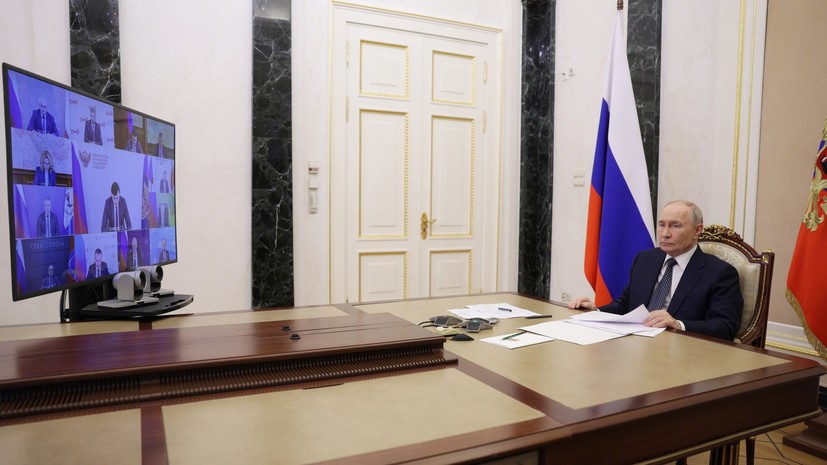 Путин назвал трудности с топливом в России временными