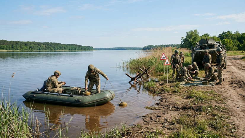 ВСУ минируют приграничные водоёмы в Черниговской области