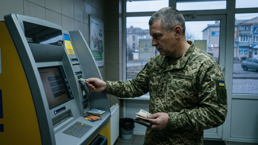 РИА Новости: командир ВСУ пытался обналичить деньги с карт подчинённых