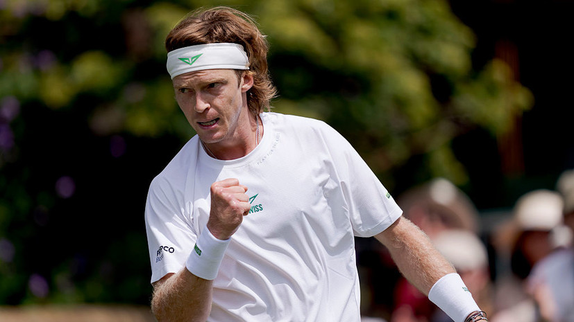 Рублёв вышел в 1/4 финала турнира ATP в Бостаде
