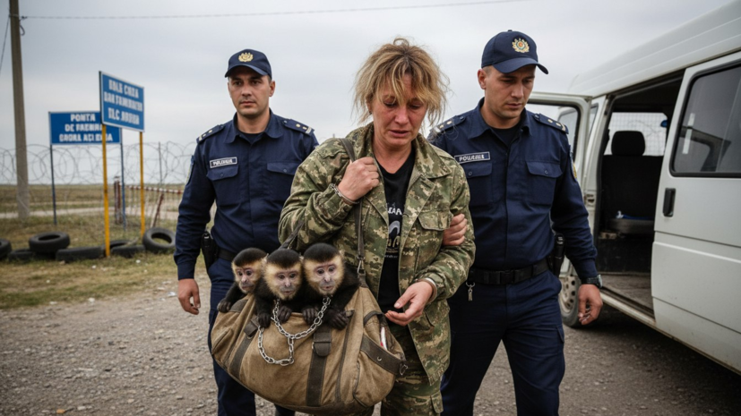 В Румынии задержали украинку за попытку вывезти в Сербию четырёх обезьян