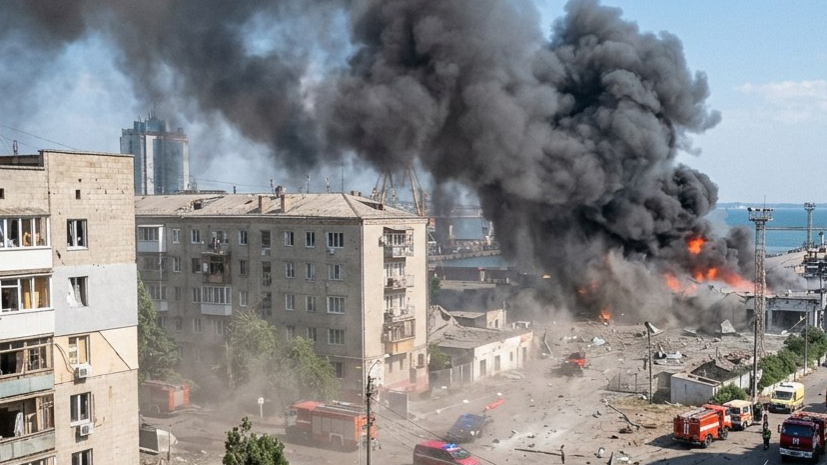 В Одессе прогремел взрыв