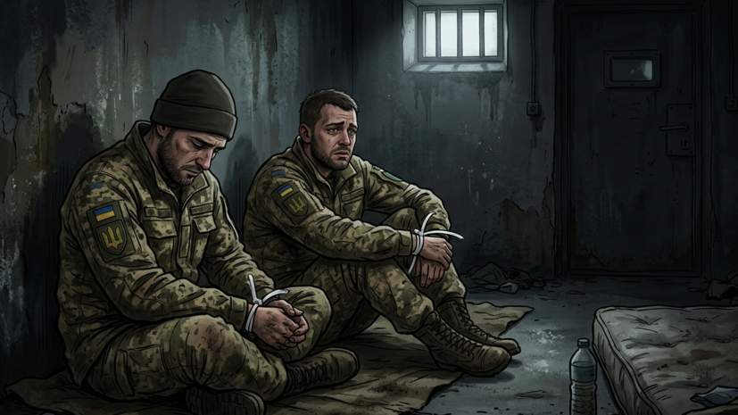 Взятые в плен под Константиновкой солдаты ВСУ поблагодарили военных из России