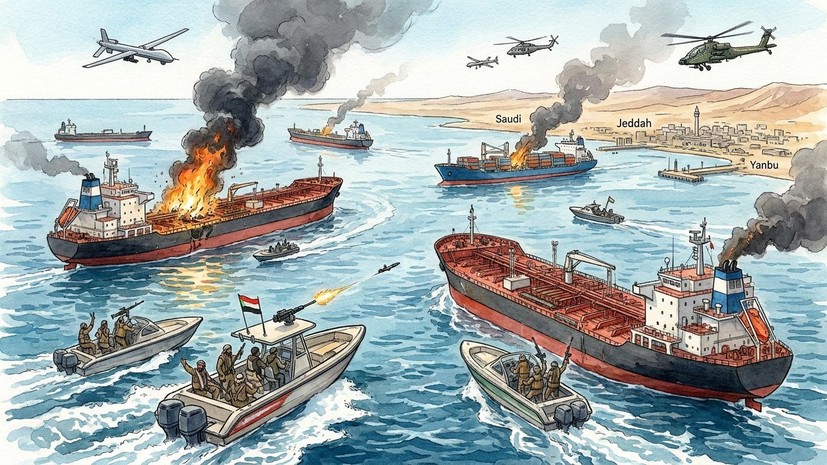 ООН выразила обеспокоенность из-за морской блокады Саудовской Аравии хуситами