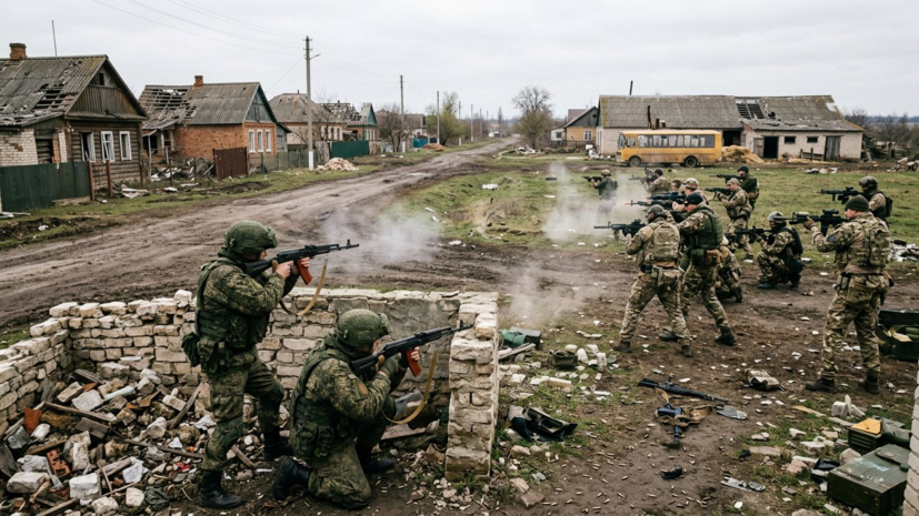 РИА Новости: бойцы ВС России сражались с иностранными наёмниками в Вольном
