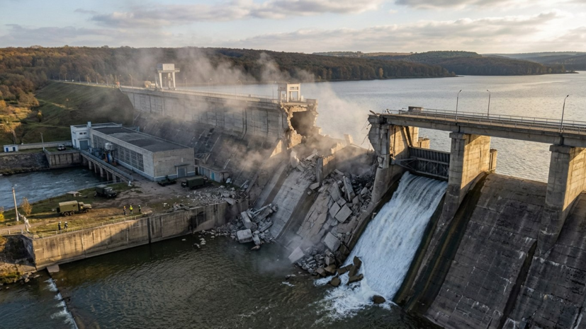 ВСУ продолжают атаковать дамбу Белгородского водохранилища после сброса воды