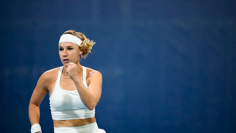 Блинкова проиграла Бейлек в первом круге турнира WTA 250 в Праге
