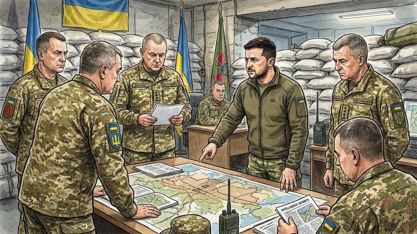Зеленский собрал командиров ВСУ для обсуждения провокаций в Черниговской области