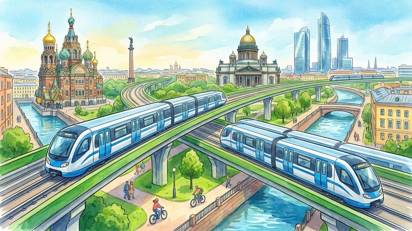 Минкин: в Петербурге планируют создать наземное метро
