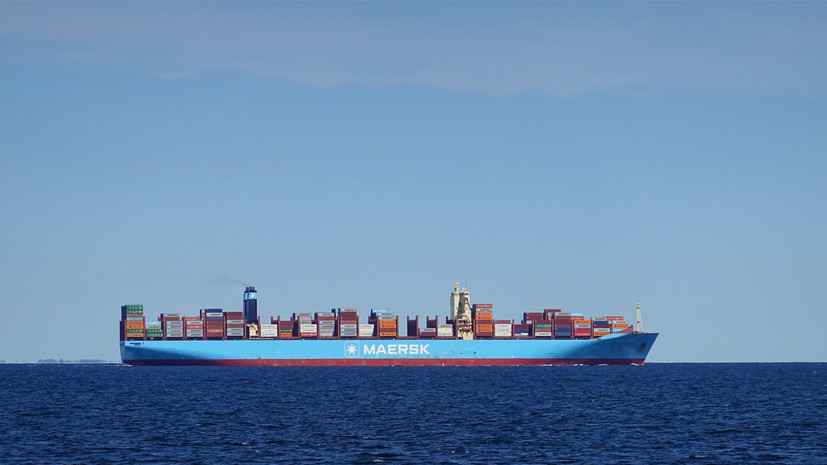 Компания Maersk приостановила работу с украинским портом Черноморск