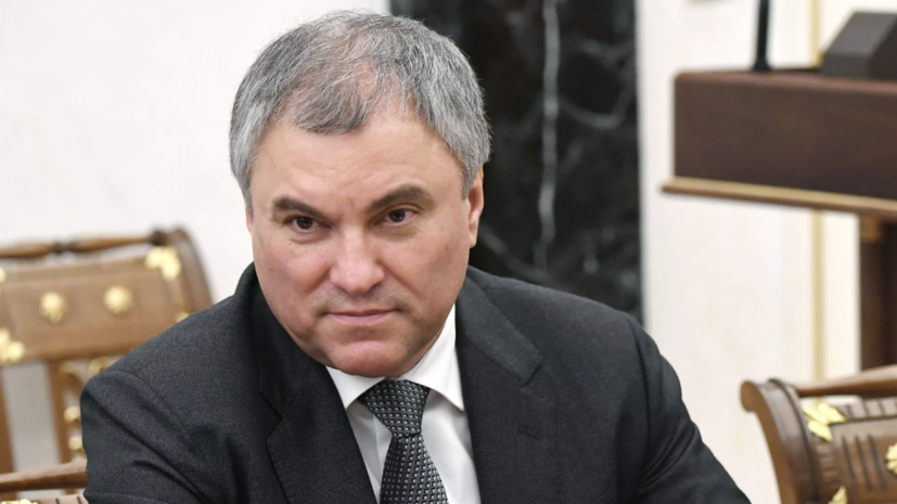 Володин посоветовал уехавшим из России предателям явиться с повинной в суд