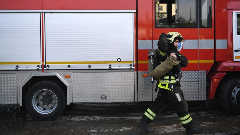 В Петербурге ликвидировали открытое горение на месте удара БПЛА