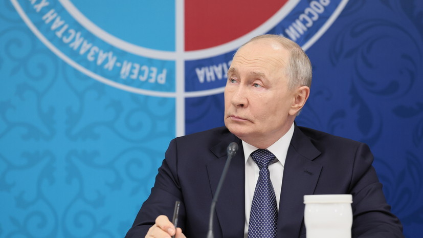 Путин заявил о росте числа авиарейсов между Россией и Казахстаном