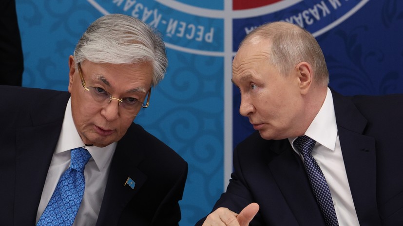 Токаев заявил о росте автомобильных грузоперевозок между Казахстаном и Россией