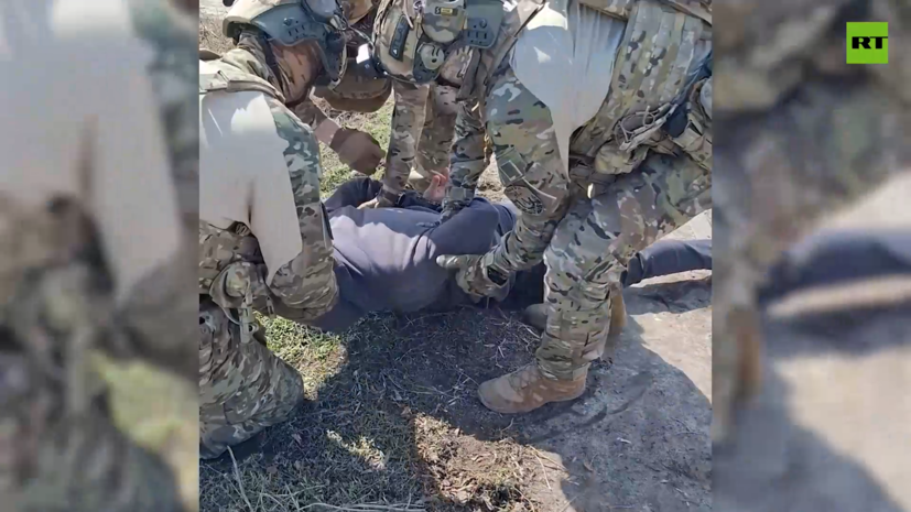 ФСБ опубликовала видео задержания и допроса готовившего теракт в Белгороде
