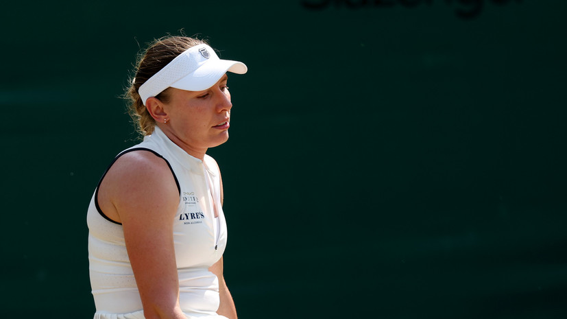 Александрову увезли с корта на коляске после матча с Лютовой на турнире WTA 250 в Мемфисе