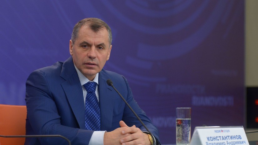 Константинов: смена киевского режима — залог мира на Украине