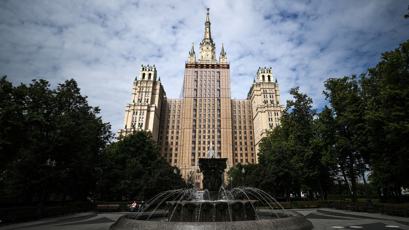 В районе Кудринской площади в Москве произошёл взрыв