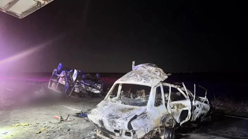 Два человека погибли и шесть пострадали в ДТП с микроавтобусом под Астраханью