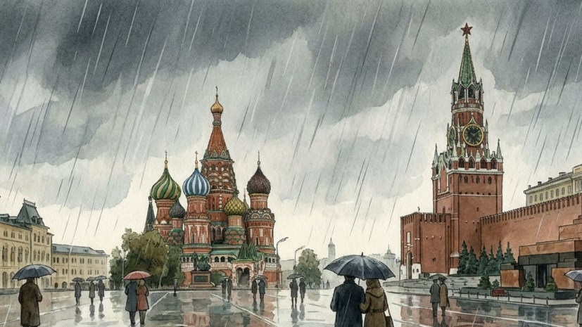 Синоптик Тишковец: холодный фронт принесёт Москве дожди в субботу