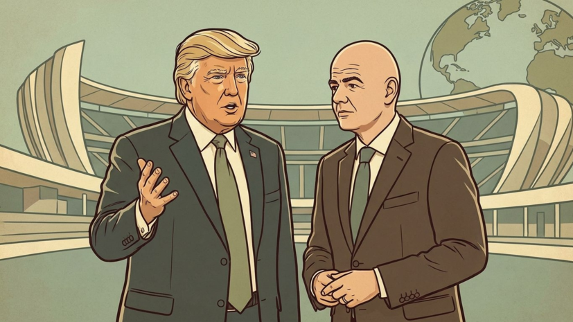 Трамп может попытаться помочь Инфантино сохранить пост главы ФИФА