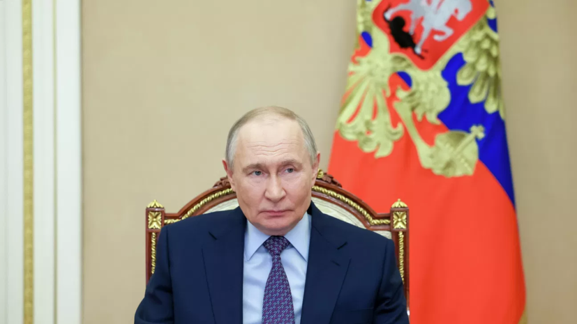 Путин провёл встречу в Кремле с главой АЛРОСА Маринычевым