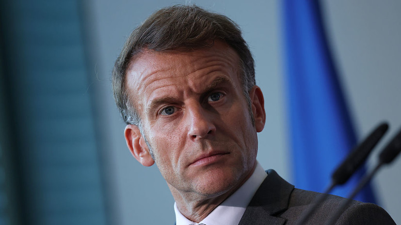 Макрон пообещал усилить давление на Россию после ночных ударов по Киеву