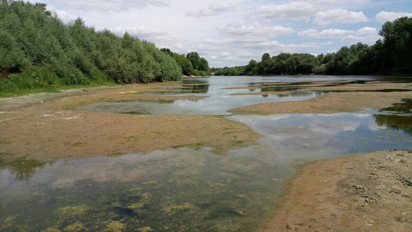 В Молдавии предупредили о дефиците воды из-за обмеления Днестра