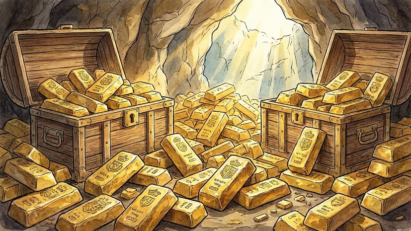 Биржевая стоимость золота поднялась до $4300 за тройскую унцию