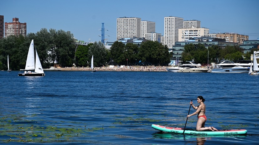 Синоптик Ильин: в выходные жара в Москве ослабеет до +23...+25 °C