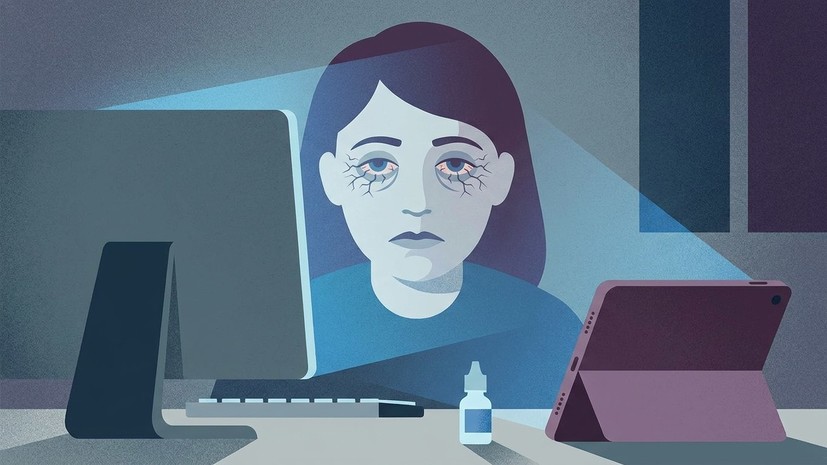 Офтальмолог Лобан: цифровизация способствует синдрому сухого глаза