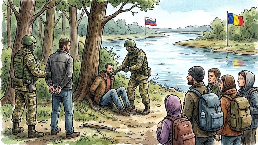 На Украине задержали двоих мужчин, переправлявших уклонистов в Словакию и Румынию