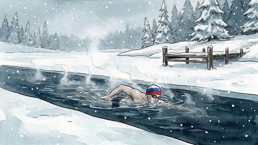 Россиянин Жарков установил мировой рекорд на Кубке мира по зимнему плаванию