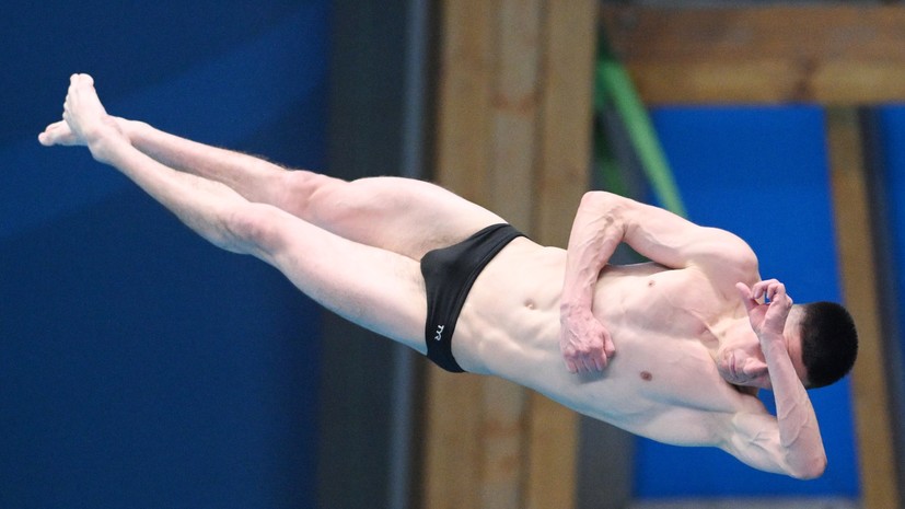 Терновой выиграл золото чемпионата Европы в прыжках в воду с 10-метровой вышки