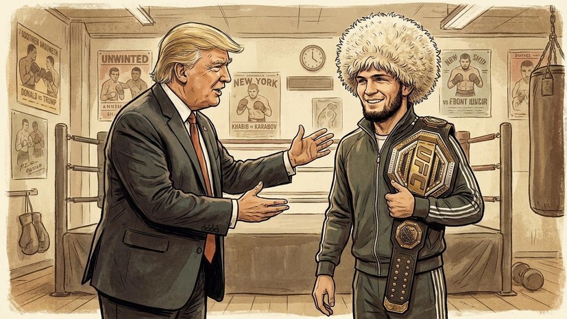 Трамп считает Нурмагомедова своим любимым бойцом