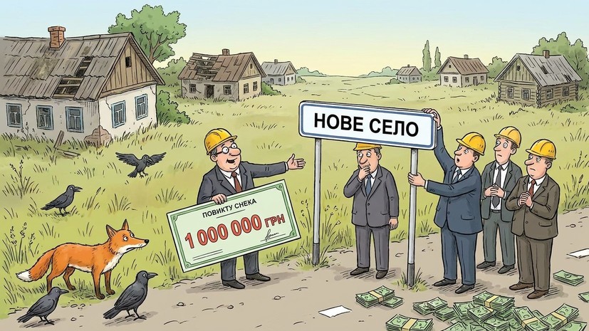 СВ: Украина потратила около 1 млн гривен на переименование опустевшего села