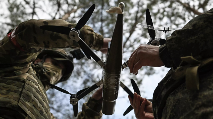 ВС России дронами поразили технику и боевиков ВСУ на Краснолиманском направлении
