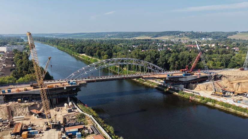 Новый Рогачёвский мост в Дмитрове планируют достроить в 2027 году