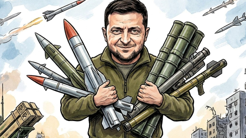 Зеленский заявил о договорённостях с США по ежемесячным поставкам ракет