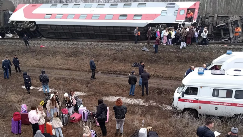 Более 3 млн рублей выплатят школьникам из-за схода поезда в Ульяновской области