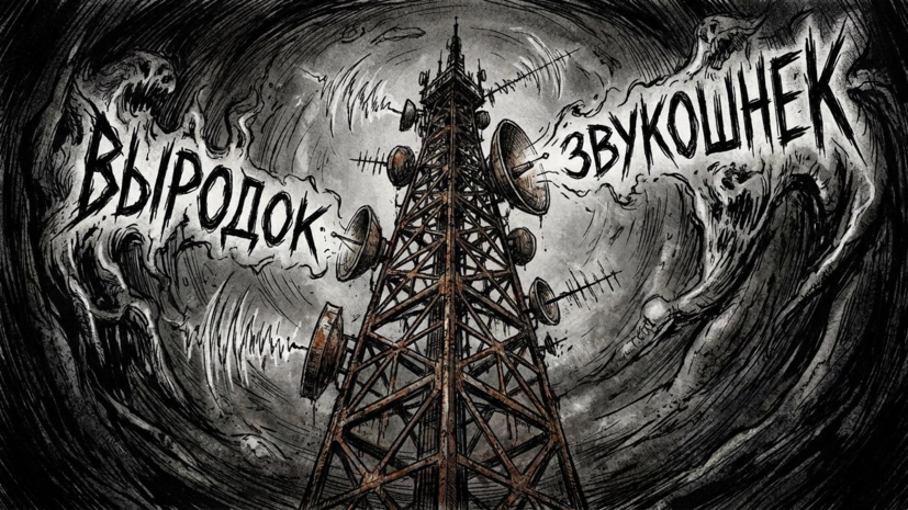 УВБ-76 передала в эфир сообщения «выродок» и «звукошнек»